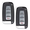 Bartolete Keys 2 Remote Control Car Key Fob Fits 2009