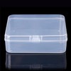 10Pcs Clear Beads Storage Containers,Empty Mini Storage Containers Box with
