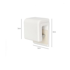 BEAUTY PLAYER Toothpaste Clips, Set of 2, Toothpaste Holder, Toothpaste Tube Holder, Fixed to Wall, No Drilling Required, Strong Hanging, Space-Saving Tube Clip, Face Washer, Skin Care Product,