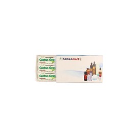 homeomart.com Cactus Grandiflorus Homeopathy Pellets (Pills) in 30C Potency Pack of 3