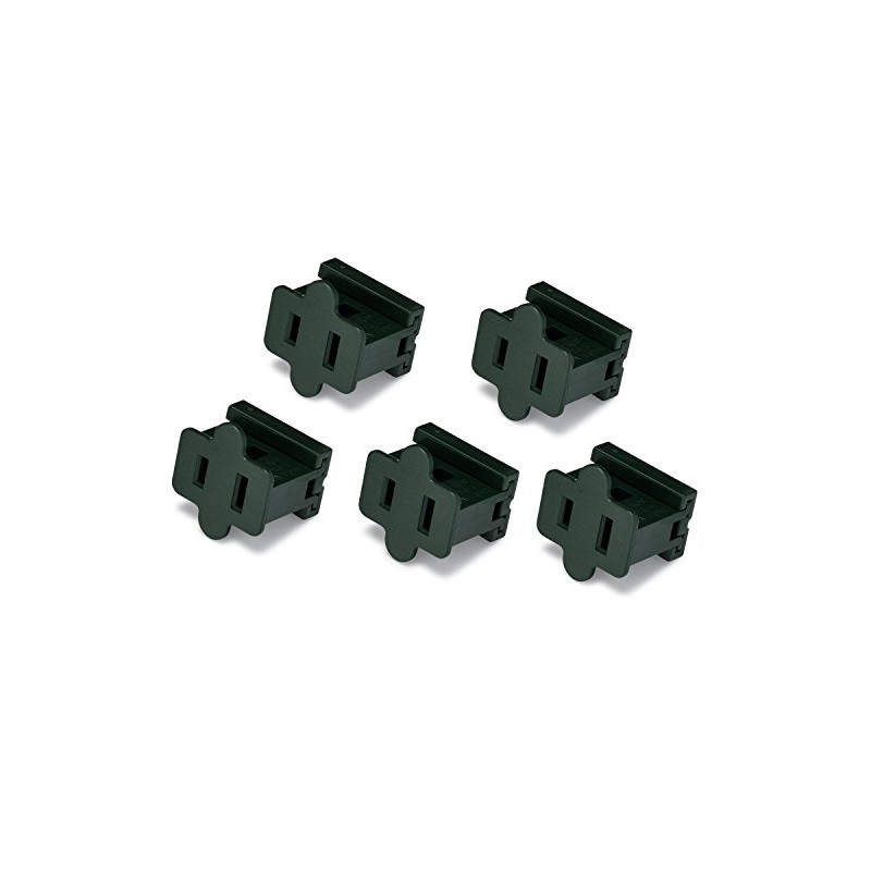 Gilbert Holiday Lighting Outlet Female Green Slip Zip Plug (100,