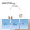 Generic Neck Hanging Fan, 3 Adjustable Speeds Ergonomic Design Lightweight