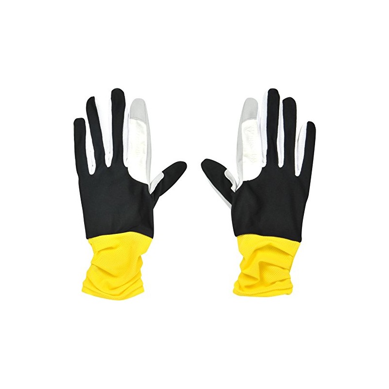 le coq sportif QA-711465 Cycling Full Finger Gloves [Unisex], Black