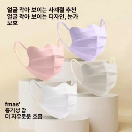 Chacha Agency 차차에이전시 덴탈마스크 귀편한 대형 50매 일회용 [브라이트닝 V-페이스 민트컬러50개] Chacha Agency Dental Mask Comfortable Ear Large 50 Pieces Disposable [Brightening V-Face Mint Color 50 Pieces]