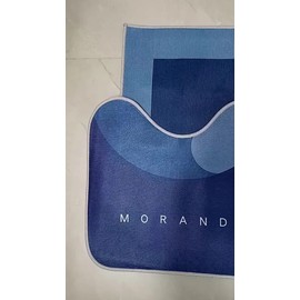3pz Tapete Baño Ultra Suave Alfombra Antidesliz Absorbente