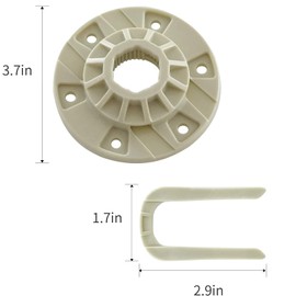 W10528947 Washer Drive Hub Kit W10396887 Fit for Maytag MVWC465HW2 MVWX550XW2 MVWX5spaw0 MVWX600BW0 MVWX600XW2 MVWX655DW0 MVWX655DW1 MVWX500XW2 MVWX655DW2 MVWX700ag0 MVWX700xl2 MVWX700XW2