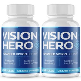 Vision Hero Pills Supplement for Advance Vision Support (120 Capsules) 2 PACK