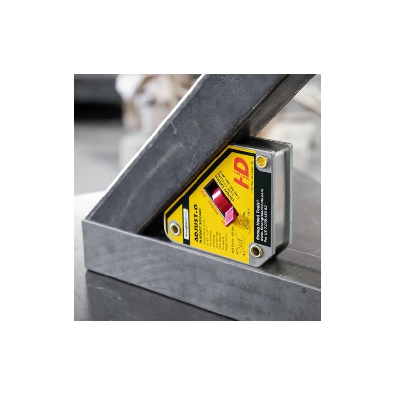 Strong Hand Tools - Str-7089, Heavy Duty, Adjust-O Magnet Square,