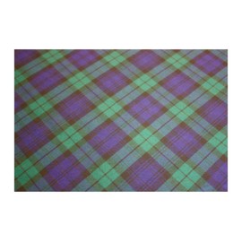 The Dragons Den 145 x 145 cm Traditional Tartan Polyviscose Square Tablecloth Burns Night Christmas Hogmanay Home Decoration [Black Watch]