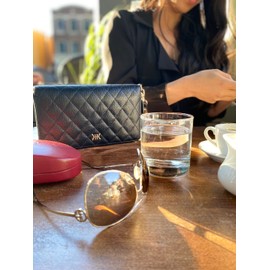 Cash Envelope Wallet Organizer-All in One Budget System with 12 Beautiful Budget Sheets & Envelopes - Black Edition