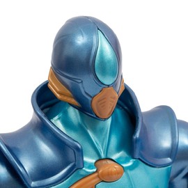 Gormiti GRV064 Articulated Figure 27 cm, Gormiti with His Weapon, Water Model - Aqua, for Children from 4 Years, Multicoloured