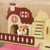 8 in 1 Clear Acrylic Hamster Cage with All Accessories,13.5''L*