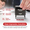 Promot Paid Stamp Self Inking Stamp - Paid Stamp for