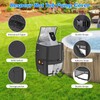 Hot Tub Spa Heater Pump Cover,Waterproof 600D Oxford Fabric Aluminum