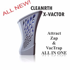Cleanrth Bug Vacuum | Cleanrth X-Vactor All-in-One Insect Bug Zapper and Fly Vacuum Trap