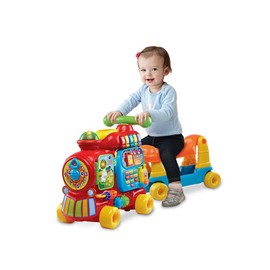 VTech Sit-To-Stand Ultimate Alphabet Train (Frustration Free Packaging), Red
