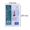 Exacompta 84158D Brochure Holder DIN A4 Portrait Format Made of