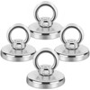 Super Strong Magnetic Hooks, Strong Magnets, Neodymium Magnets, Diameter 1.6