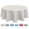 Home Direct Round Oilcloth PVC Wipe Clean Tablecloth 160cm 62"