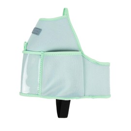 Gallon Gear 1 Gallon Fitness Hydration Cover | Neoprene Insulated Cooling & Portable Gym Water Bottle Carrier | CASE with Storage Pockets (Mint)