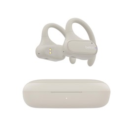 Belkin AUC013btSA Wireless Open-Ear Earbuds, Non-Comedogenic, Ultra-Lightweight Design, Zero Pressure, Bluetooth 5.3, Up to 26 Hours Playtime, Water Resistant and Sweatproof (IPX5), Large Diameter Driver, Call Noise Reduction, Multi-Point Compatible, Tou