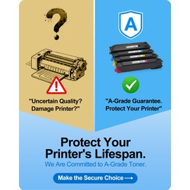 MasaiMara TK5317 TK-5317 TK-5317K TK-5317C TK-5317M TK-5317Y High-Yield Toner Cartridges Compatible for Kyocera TASKalfa 408ci 508ci CS408ci CS508ci Printers (Black Cyan Magenta Yellow)