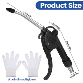 Compressed Air Gun, Air Pressure Gun, Compressed Air Blow Gun, Compressed Air Accessories, Truck Compressed Air Gun, Blow Gun for Quick Removal of Dirt or Other Foreign Bodies