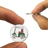 FINGER TEN Golf Ball Marker for Ladies Men Value 6