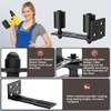 Anobeyi Heavy Duty Slide Gate Roller Guide with L Rear