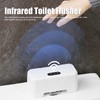 Automatic Toilet Flusher Home Intelligent Electric Toilet Press Button Infrared