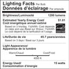 Luminus 6" Easy-Install Spin Light Flushmount Lights E26 Base, 100W