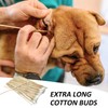 3 packs of 300 cotton buds with one head, cotton