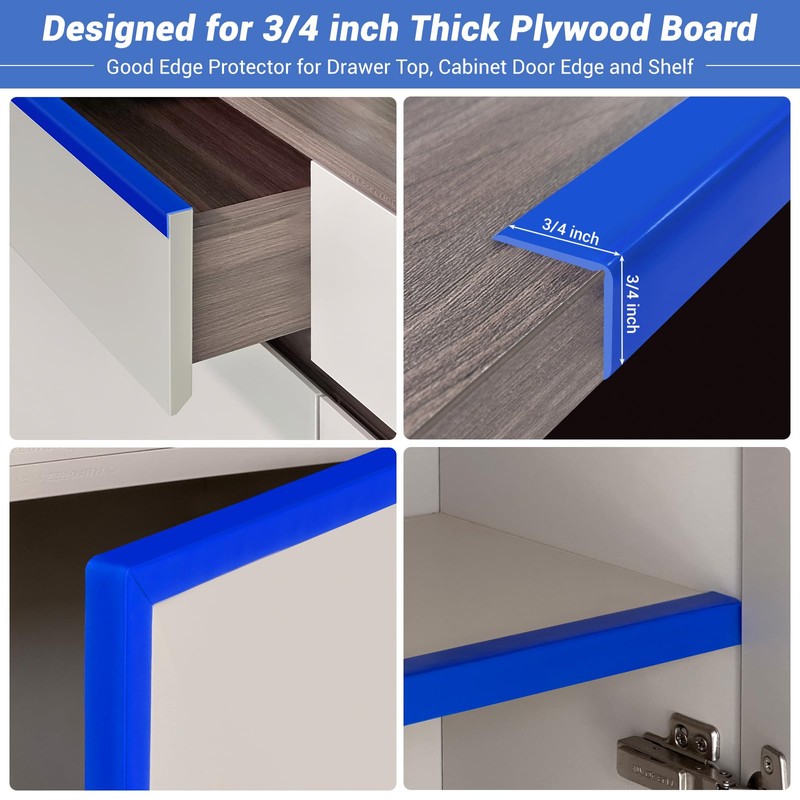 Wall Corner Protector, Peel and Stick Wall Corner Trim, Flexible