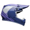 BELL MX-9 MIPS Dirt Helmet (Dart Gloss Purple/White - X-Large)