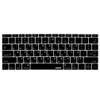 XSKN Hebrew English Language Silicone Black Keyboard Skins are Compatible