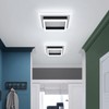 32W Modern LED Ceiling Light, Small Flush Mount Light Fixture,