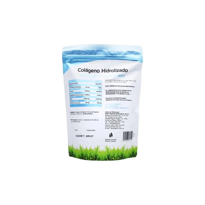 Kit 1 Colageno Biotina Y Acido Hialur + 1 Vitamina