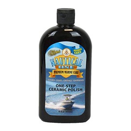 McKee's 37 Nautical One One-Step Ceramic Polish | All in One Polish Ceramic Sealant for Gel Coat Marine