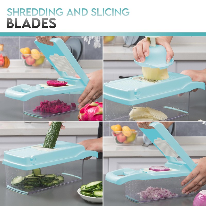 Vegetable and Fruit Chopper with Container