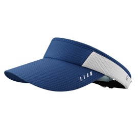 CLAPE Mens Womens Sun Visor Hats Lightweight Running Hat Foldable Adjustable for Tennis Golf Running