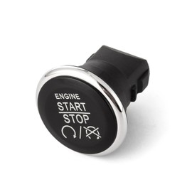 Unifizz Ignition Start Button Replacement for Jeep Grand Cherokee 2008-2013, Dodge Challenger 2008-2013, Chrysler Town and Country 2008-2016, OEM Fit for 1FU931X9AC, 1FU931X9AB