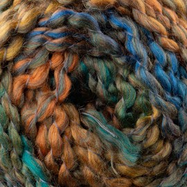 Homespun Yarn – 185 Yard Acrylic-Polyester Blend Material – Craft Handmade Scarves, Hats, and Sweaters (Painted Desert)