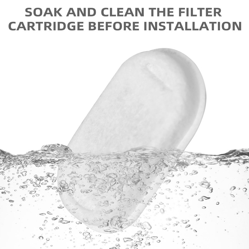 Cat Water Fountain Filter Compatible with Stainless Steel Dispenser, Efficient