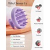 HEETA Scalp Massager Hair Growth, Scalp Scrubber with Soft Bristles,