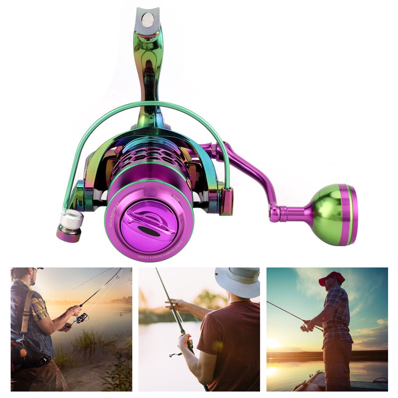 Anticorrosion Metal Spinning Reel 9+1BB Left Right Changeable High Speed