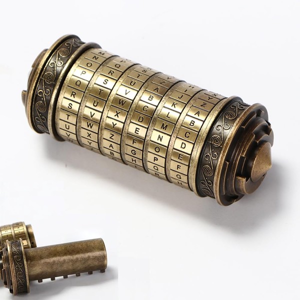 Unique Cryptex Da Vinci Code Mini Cryptex Lock Puzzle Boxes