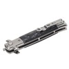 Switchblade Comb Men Automatic Push Button Foldable Pocket Oil Hair