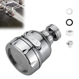 ADOFUN Kitchen Shower Head Swing Type with Faucet Replacement Adapter, 3 Modes Kitchen Faucet Shower, Foamer, Leak Proof, Suitable for Kitchen, Washroom, Bathroom, Toilet Easy Installation