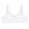 Glamorise Women's MagicLift Active Support Bra, White, 42I