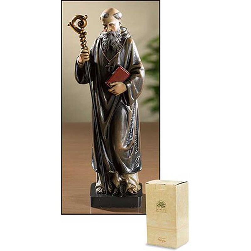 Trinity Church Supply Saint Benedict Statue Christian Decoration Religious Sculptures,